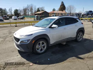 2023 Hyundai Kona SEL with VIN KM8K32AB2PU976324, listed as a Copart auction lot 48192755 with 27,042 mi miles and Salvage Title. Bid and sale history available at DreamBid. Image 1.