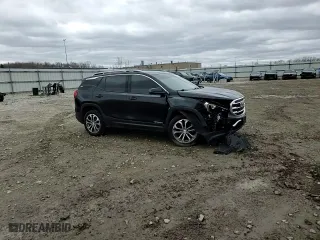 2018 GMC Terrain SLT with VIN 3GKALVEX9JL334843, listed as a Copart auction lot 51803215 with 105,195 mi miles and Non Repairable. Bid and sale history available at carsss.com. Image 11.