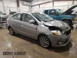 2018 Mitsubishi Mirage G4 ES with VIN ML32F3FJXJHF00233, listed as a Copart auction lot 43978295 with 128,847 mi miles and Non Repairable. Bid and sale history available at carsss.com. Image 4.