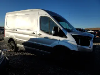 2023 Ford Transit Cargo with VIN 1FTBR2CG1PKB27888, listed as a Copart auction lot 41638535 with 40,595 mi miles and Salvage title. Bid and sale history available at DreamBid. Image 4.