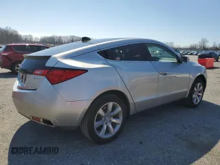 2011 Acura ZDX Tech Pkg with VIN 2HNYB1H45BH500058, listed as a Copart auction lot 48704275 with 130,140 mi miles and Clean Title. Bid and sale history available at carsss.com. Image 3.