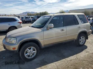 2000 Honda CR-V SE with VIN JHLRD187XYC046273, listed as a Copart auction lot 45737145 with 290,921 mi miles and Salvage Title. Bid and sale history available at carsss.com. Image 1.