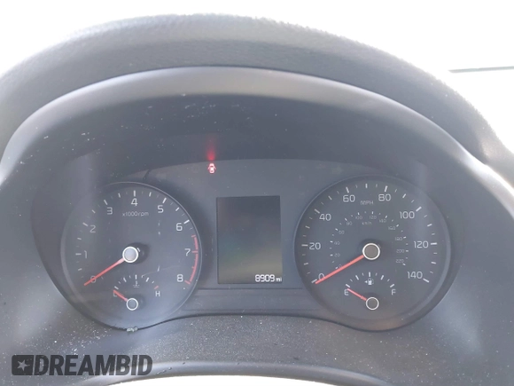 2023 Kia Rio LX with VIN 3KPA24ADXPE606463, listed as a IAAI auction lot 41728523 with 8,909 mi miles and . Bid and sale history available at DreamBid. Image 7.