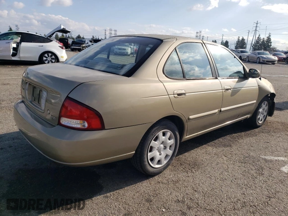 2000 Nissan Sentra XE with VIN 3N1CB51D3YL311011, listed as a Copart auction lot 71841274 with 146,760 mi miles and Salvage title. Bid and sale history available at DreamBid. Image 3.