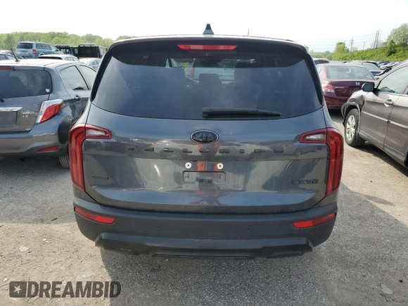 2020 Kia Telluride LX z VIN 5XYP2DHC0LG018091, wystawiony jako Copart lot #51170494 z przebiegiem 85 455 mil mil oraz Szkoda całkowita • Salvage title. Historia ofert i sprzedaży dostępna na DreamBid. Obrazek 6.