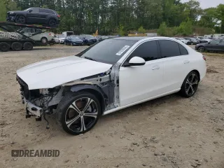 2022 Mercedes-Benz C 300 z VIN W1KAF4GB6NR048287, wystawiony jako Copart lot #57039645 z przebiegiem 25 635 mil mil oraz Czysty tytuł • Clean title. Historia ofert i sprzedaży dostępna na DreamBid. Obrazek 1.