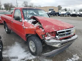 1997 Ford Ranger XLT with VIN 1FTCR10A8VPA12915, listed as a Copart auction lot 82215254 with 154,788 mi miles and Salvage Title. Bid and sale history available at carsss.com. Image 4.
