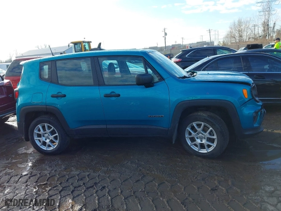 2019 Jeep Renegade Sport with VIN ZACNJBAB7KPK34175, listed as a IAAI auction lot 41632630 with 111,185 mi miles. Bid and sale history available at carsss.com. Image 13.