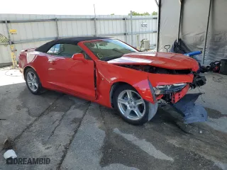 2023 Chevrolet Camaro 1LT with VIN 1G1FB3DX9P0155694, listed as a Copart auction lot 59649634 with 21,635 mi miles and Non Repairable. Bid and sale history available at carsss.com. Image 4.