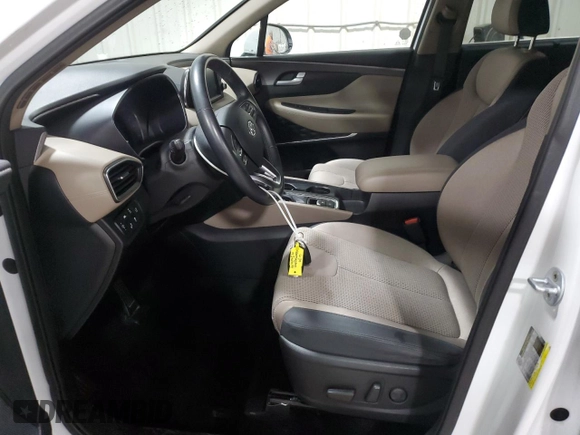 2019 Hyundai Santa Fe SEL with VIN 5NMS3CAD2KH115933, listed as a Copart auction lot 48519895 with 89,229 mi miles and Salvage Title. Bid and sale history available at carsss.com. Image 7.