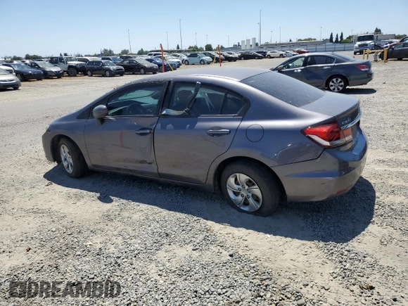 2015 Honda Civic LX z VIN 19XFB2F54FE707363, wystawiony jako Copart lot #60330715 z przebiegiem 177 932 mil mil oraz Czysty tytuł • Clean title. Historia ofert i sprzedaży dostępna na DreamBid. Obrazek 2.