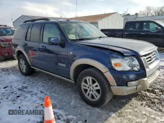 2008 Ford Explorer Eddie Bauer with VIN 1FMEU74818UA30370, listed as a Copart auction lot 88144815 with 140,343 mi miles and Salvage Title. Bid and sale history available at carsss.com. Image 4.