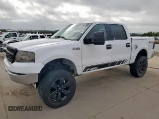 2006 Ford F-150 XLT with VIN 1FTPW14566KA89448, listed as a Copart auction lot 50321345 with 180,896 mi miles and Salvage title. Bid and sale history available at DreamBid. Image 1.