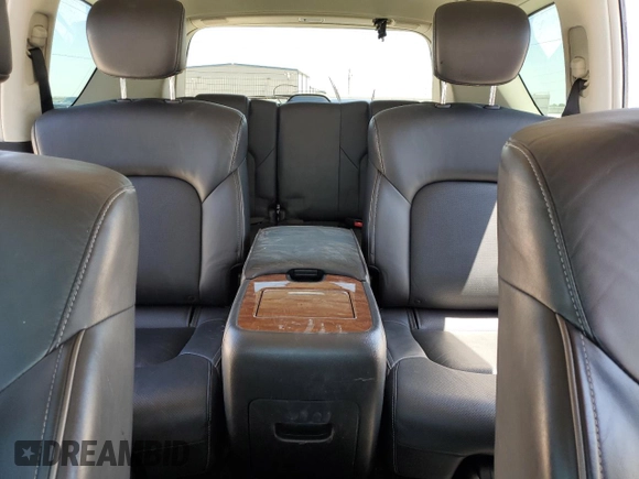 2018 Infiniti QX80 with VIN JN8AZ2NF0J9660222, listed as a Copart auction lot 51170465 with 94,861 mi miles and Salvage Title. Bid and sale history available at carsss.com. Image 10.