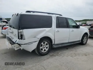2010 Ford Expedition Max SSV with VIN 1FMJK1F50AEB45451, listed as a Copart auction lot 54194775 with 185,847 mi miles and Salvage title. Bid and sale history available at DreamBid. Image 3.