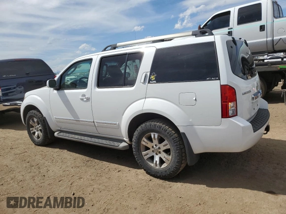 2012 Nissan Pathfinder SV z VIN 5N1AR1NB9CC630902, wystawiony jako Copart lot #57548705 z przebiegiem 123 933 mil mil oraz Czysty tytuł • Clean title. Historia ofert i sprzedaży dostępna na DreamBid. Obrazek 2.