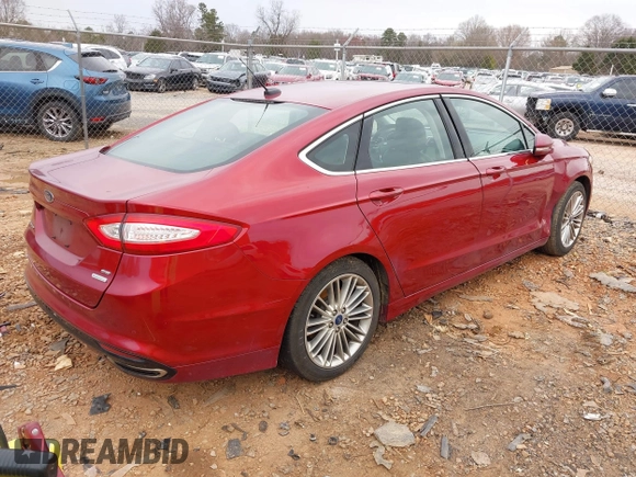 2015 Ford Fusion SE with VIN 3FA6P0H95FR218555, listed as a IAAI auction lot 41747559 with 189,862 mi miles. Bid and sale history available at carsss.com. Image 4.