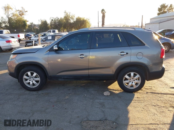2011 Kia Sorento LX with VIN 5XYKT4A27BG125260, listed as a IAAI auction lot 41344634 with 139,393 mi miles. Bid and sale history available at carsss.com. Image 14.