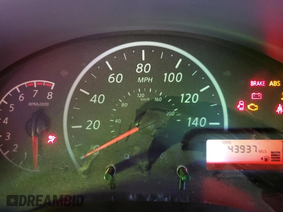 2019 Nissan Versa SV with VIN 3N1CN7AP5KL874372, listed as a Copart auction lot 57819925 with 43,937 mi miles and Salvage title. Bid and sale history available at DreamBid. Image 9.