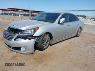 2014 Hyundai Equus Signature with VIN KMHGH4JH6EU080127, listed as a IAAI auction lot 41988215 with 94,349 mi miles and . Bid and sale history available at DreamBid. Image 17.