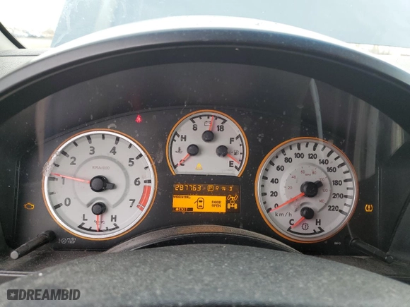 2013 Nissan Titan PRO-4X with VIN 1N6AA0ECXDN314703, listed as a Copart auction lot 49507105 with 287,763 mi miles and Salvage Title. Bid and sale history available at carsss.com. Image 9.