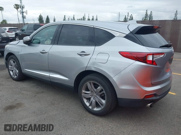 2019 Acura RDX Advance with VIN 5J8TC1H76KL008313, listed as a IAAI auction lot 42065876 with 85,557 mi miles and . Bid and sale history available at DreamBid. Image 3.
