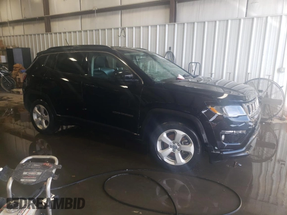 2018 Jeep Compass Latitude with VIN 3C4NJCBB1JT502541, listed as a Copart auction lot 53337655 with 125,058 mi miles and Clean title. Bid and sale history available at DreamBid. Image 4.
