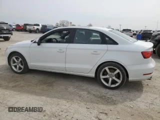 2016 Audi A3 Premium with VIN WAUB8GFF3G1050351, listed as a Copart auction lot 52283705 with Not Provided miles and Salvage Title. Bid and sale history available at DreamBid. Image 2.