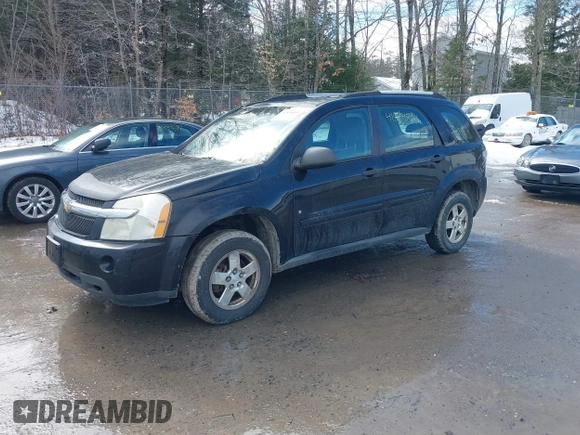 2007 Chevrolet Equinox LS with VIN 2CNDL23F776004161, listed as a IAAI auction lot 41854894 with 214,589 mi miles. Bid and sale history available at carsss.com. Image 2.