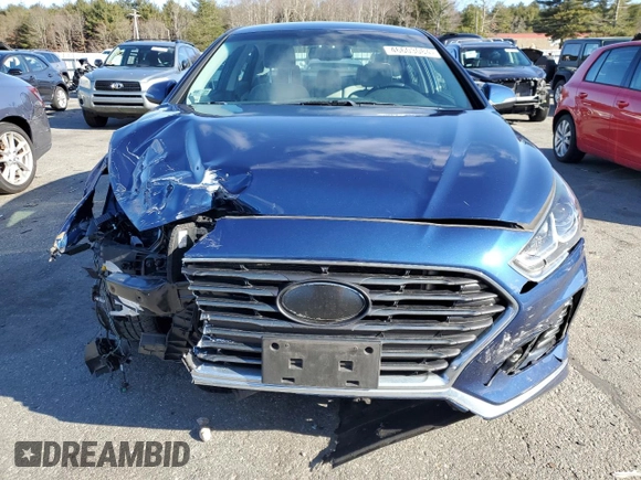 2018 Hyundai Sonata SEL with VIN 5NPE34AF8JH665109, listed as a Copart auction lot 55112215 with 70,569 mi miles and Non Repairable. Bid and sale history available at DreamBid. Image 5.