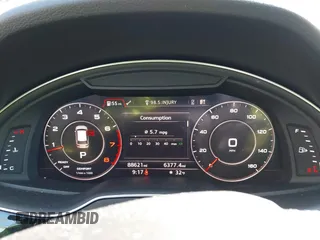 2019 Audi Q7 Prestige with VIN WA1VAAF70KD049749, listed as a IAAI auction lot 41553368 with 88,621 mi miles. Bid and sale history available at carsss.com. Image 7.