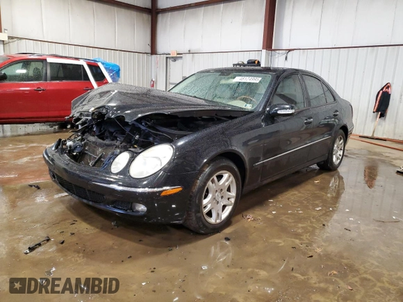 2005 Mercedes-Benz E-Class 3.2L CDI with VIN WDBUF26J95A810156, listed as a Copart auction lot 48124995 with 160,005 mi miles and Salvage Title. Bid and sale history available at carsss.com. Image 1.