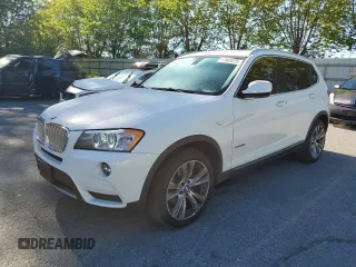 2013 BMW X3 xDrive35i z VIN 5UXWX7C58DL980098, wystawiony jako Copart lot #57865225 z przebiegiem 75 589 mil mil oraz Szkoda całkowita • Salvage title. Historia ofert i sprzedaży dostępna na DreamBid. Obrazek 1.
