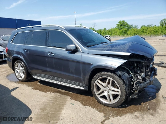 2016 Mercedes-Benz GL with VIN 4JGDF7DE2GA703954, listed as a Copart auction lot 54588644 with NaN miles and Clean Title. Bid and sale history available at carsss.com. Image 4.