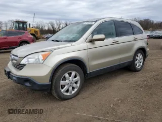 2009 Honda CR-V EX-L with VIN JHLRE487X9C024449, listed as a Copart auction lot 48128185 with 153,362 mi miles and Salvage Title. Bid and sale history available at carsss.com. Image 1.