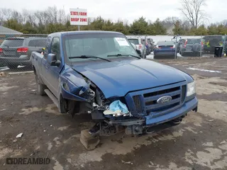 2011 Ford Ranger XLT with VIN 1FTLR4FE3BPA63388, listed as a IAAI auction lot 41558007 with 124,329 mi miles. Bid and sale history available at carsss.com. Image 1.