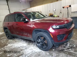 2023 Jeep Grand Cherokee Laredo with VIN 1C4RJGAGXPC647782, listed as a Copart auction lot 45349005 with 36,268 mi miles and Clean title. Bid and sale history available at DreamBid. Image 4.