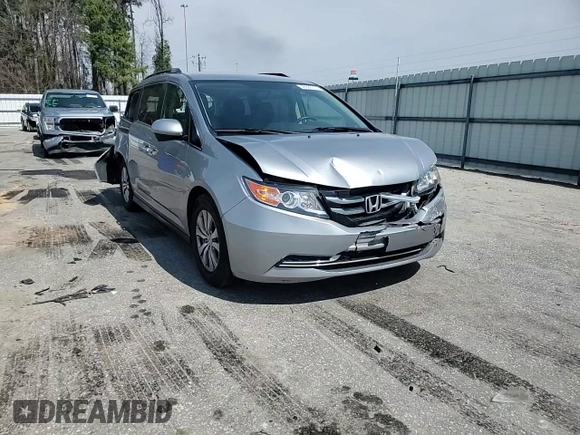 2016 Honda Odyssey SE with VIN 5FNRL5H36GB144433, listed as a Copart auction lot 48898755 with 192,442 mi miles and Salvage Title. Bid and sale history available at DreamBid. Image 11.
