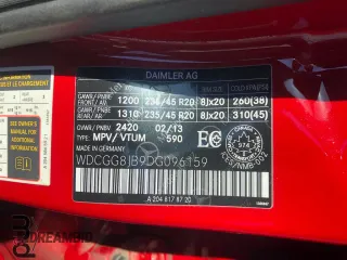 2013 Mercedes-Benz GLK 350 with VIN WDCGG8JB9DG096159, listed as a Copart auction lot 46438474 with 57,469 mi miles and Salvage Title. Bid and sale history available at DreamBid. Image 10.