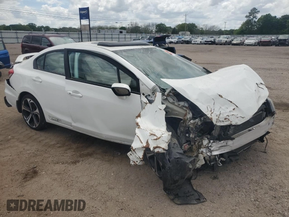 2015 Honda Civic Sedan Si with VIN 2HGFB6E51FH704161, listed as a Copart auction lot 51771305 with 184,558 mi miles and Non Repairable. Bid and sale history available at carsss.com. Image 4.