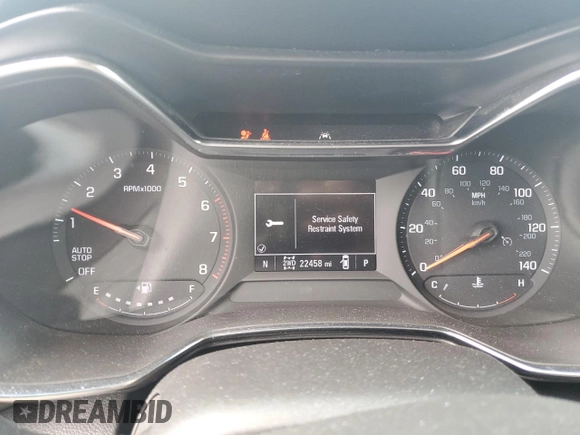 2022 Chevrolet TrailBlazer LT with VIN KL79MRSL5NB093730, listed as a Copart auction lot 52337644 with 22,458 mi miles and . Bid and sale history available at DreamBid. Image 9.
