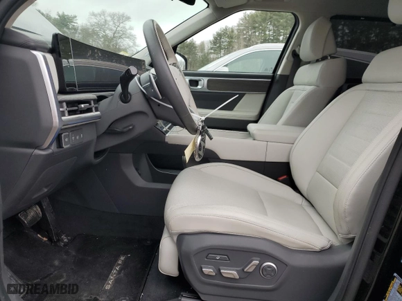 2024 Hyundai Santa Fe Calligraphy with VIN 5NMP5DGL4RH019333, listed as a Copart auction lot 44702695 with 5,032 mi miles and Salvage Title. Bid and sale history available at carsss.com. Image 7.