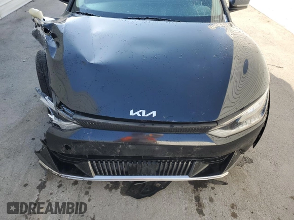2023 Kia EV6 Wind with VIN KNDC34LA9P5111255, listed as a Copart auction lot 75493074 with 78,294 mi miles and Salvage Title. Bid and sale history available at carsss.com. Image 11.