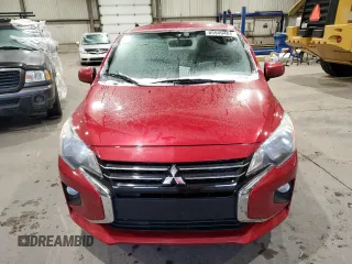 2023 Mitsubishi Mirage ES with VIN ML32AUHJXPH005618, listed as a Copart auction lot 85949484 with 30,479 mi miles and Salvage title. Bid and sale history available at DreamBid. Image 5.