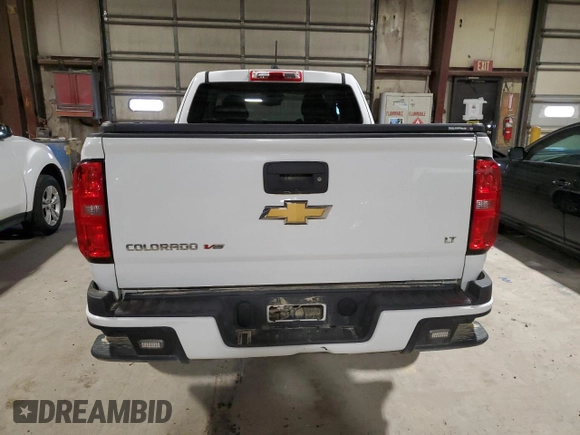 2018 Chevrolet Colorado 4WD LT with VIN 1GCHTCEN9J1132895, listed as a Copart auction lot 80112224 with 95,112 mi miles and Salvage Title. Bid and sale history available at carsss.com. Image 6.