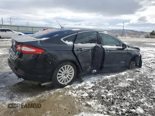 2013 Ford Fusion SE Hybrid with VIN 3FA6P0LU4DR379956, listed as a Copart auction lot 50746555 with Not Provided miles and Salvage Title. Bid and sale history available at carsss.com. Image 3.