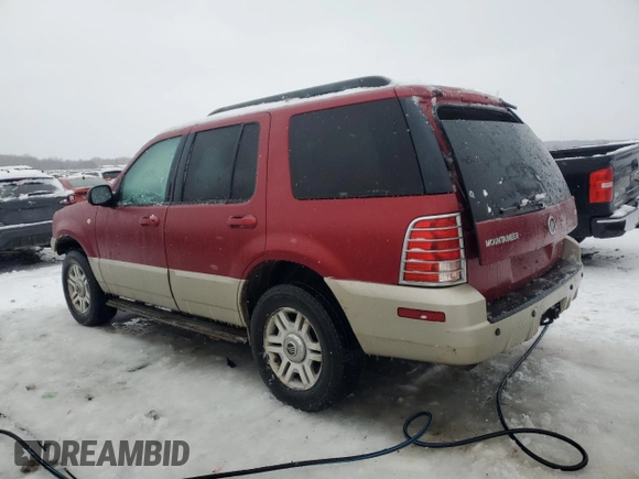 2005 Mercury Mountaineer with VIN 4M2ZU86E95ZJ31597, listed as a Copart auction lot 41633035 with 266,358 mi miles and Clean title. Bid and sale history available at DreamBid. Image 2.