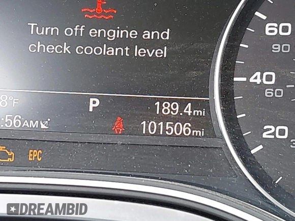 2016 Audi A6 2.0T Premium Plus with VIN WAUGFAFC1GN012799, listed as a IAAI auction lot 42141346 with 101,506 mi miles. Bid and sale history available at carsss.com. Image 15.