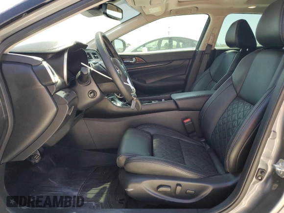 2020 Nissan Maxima Platinum with VIN 1N4AA6FV0LC366735, listed as a Copart auction lot 49395685 with 45,185 mi miles and Salvage Title. Bid and sale history available at DreamBid. Image 7.