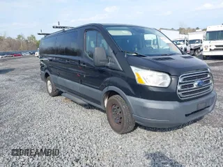 2016 Ford Transit Wagon XL with VIN 1FBZX2ZM2GKA65763, listed as a IAAI auction lot 41912092 with 208,401 mi miles. Bid and sale history available at carsss.com. Image 1.